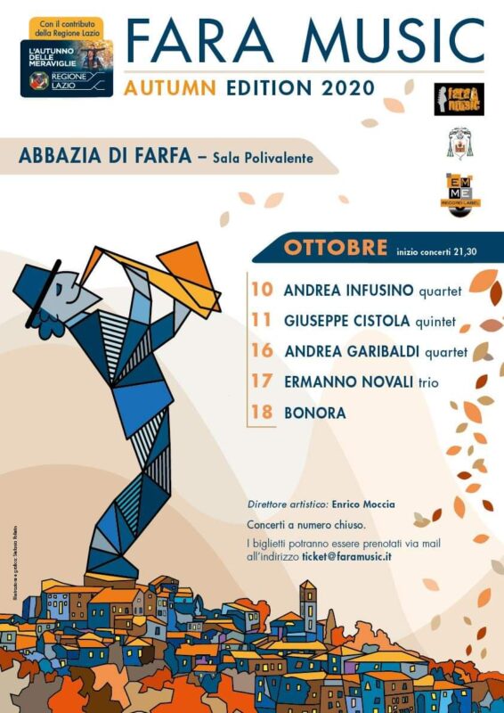 Andrea Infusino quartet al Fara Autumn Edition