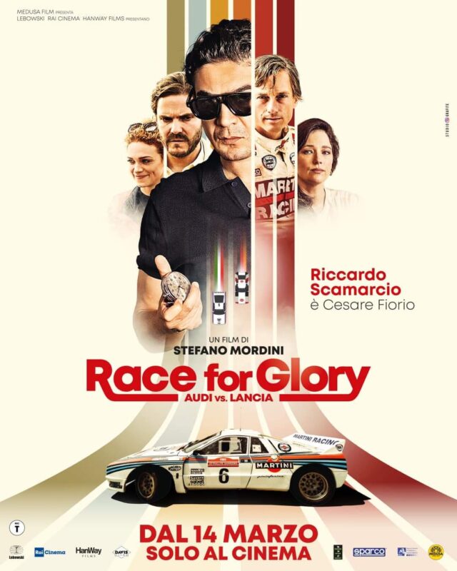 ANDREA ASCOLESE: l’attore e cantautore bolognese nel cast “RACE FOR GLORY: AUDI VS. LANCIA” al cinema dal 14 marzo